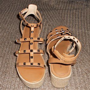 Marc Fisher Jansen Studded Espadrille Sandal